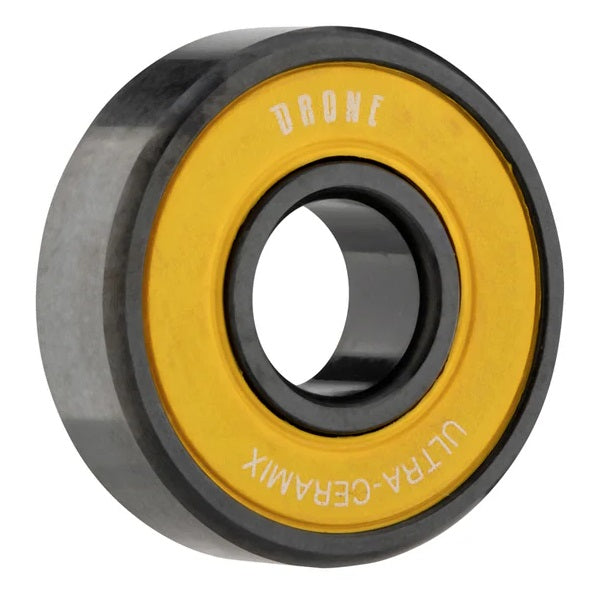 Drone Ultra-Ceramix ABEC 9 Bearings - Yellow (8 Pack)