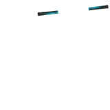 Drone Acolyte 180mm Scooter Grips - Black/Cyan Marble