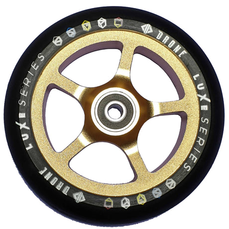 Drone Luxe Series 120mm Scooter Wheel - Gold