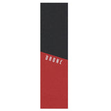 Drone Logo Scooter Grip Tape - Red 6"