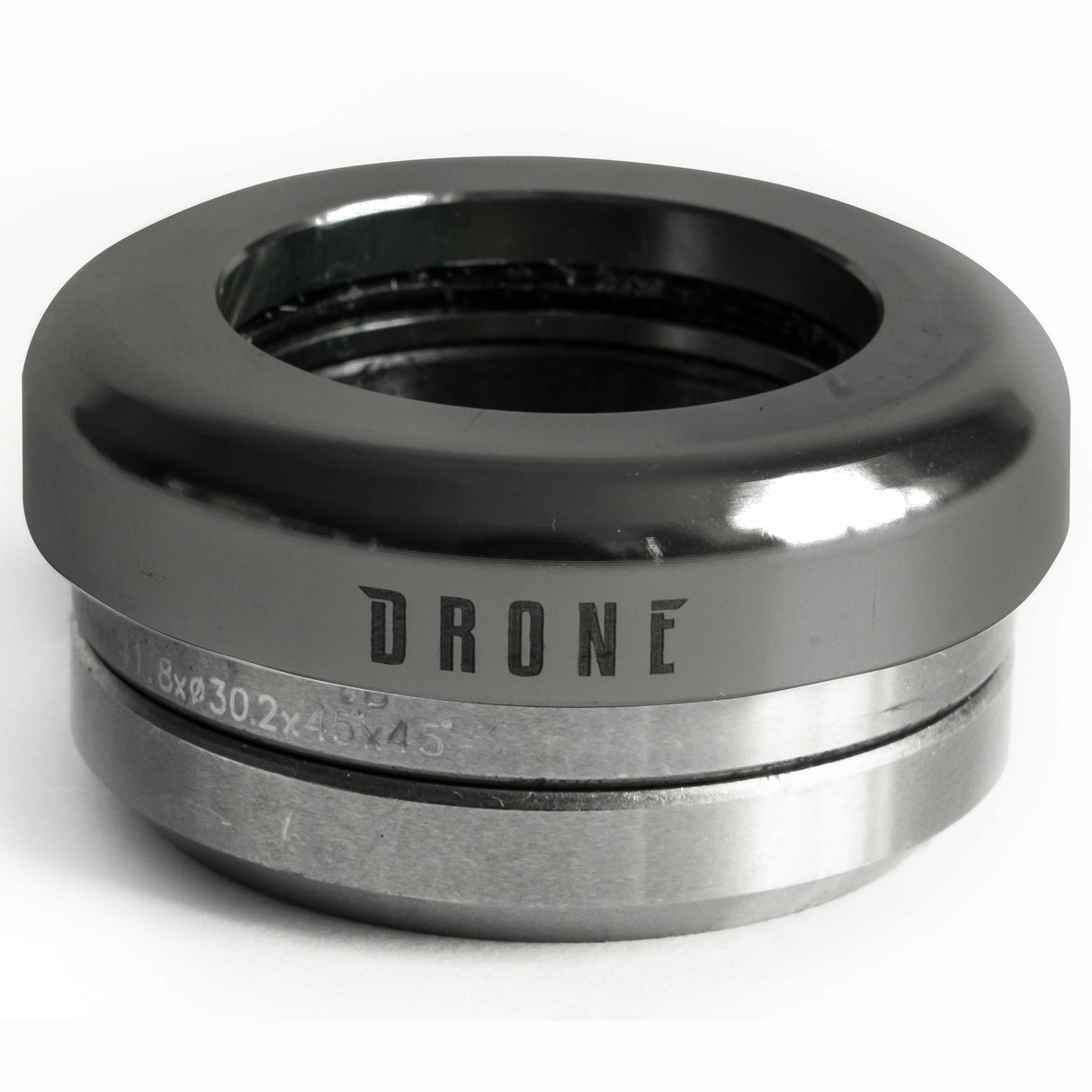 Drone Synergy 2 Scooter Headset Integrated - Smoked Chrome