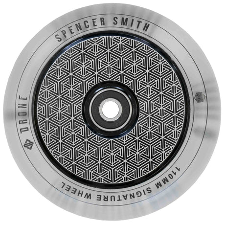 Drone Spencer Smith Sig Scooter Wheel 110mm - Black/Clear