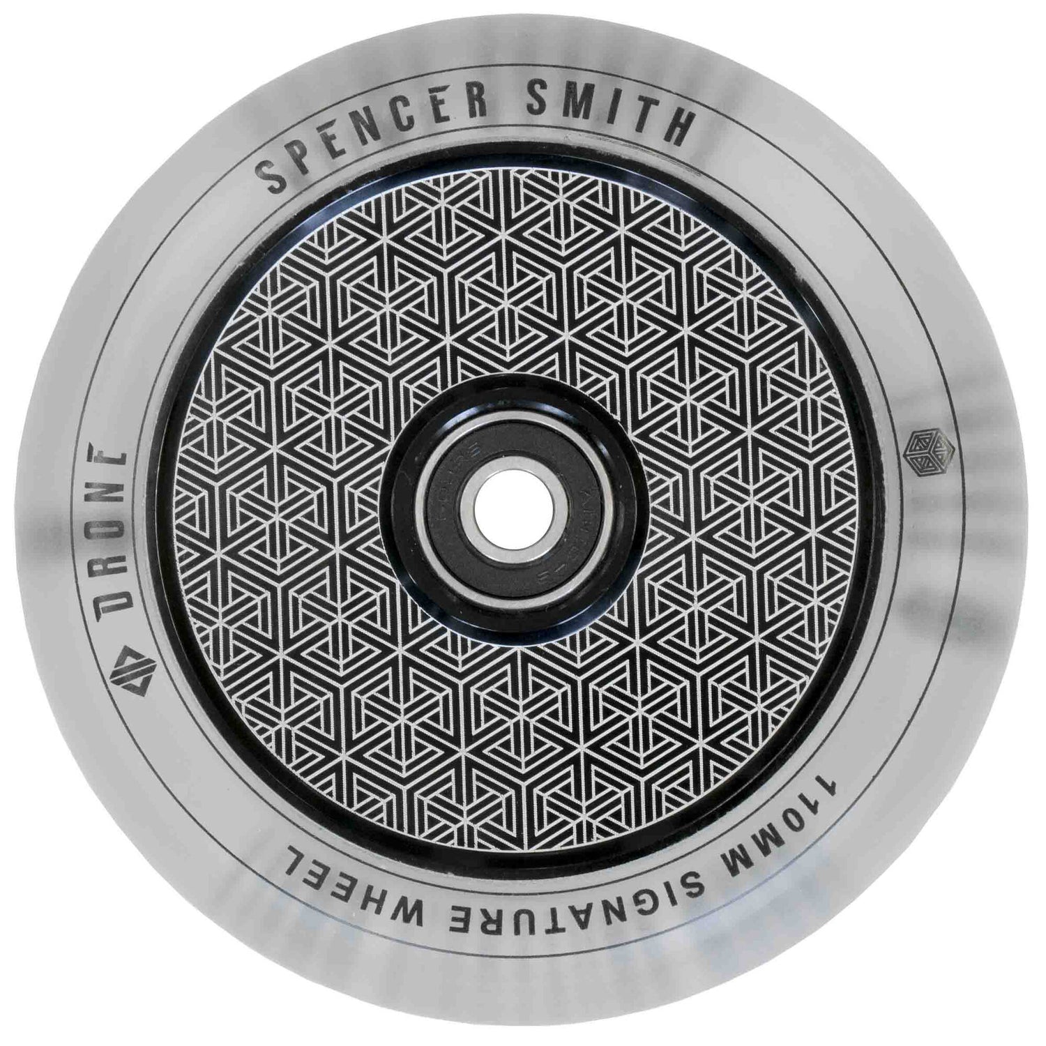 Drone Spencer Smith Sig Scooter Wheel 110mm - Black/Clear