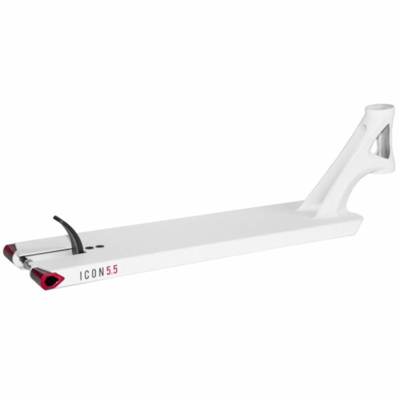 Drone Icon 1 Scooter Deck - White 21" x 5.5"