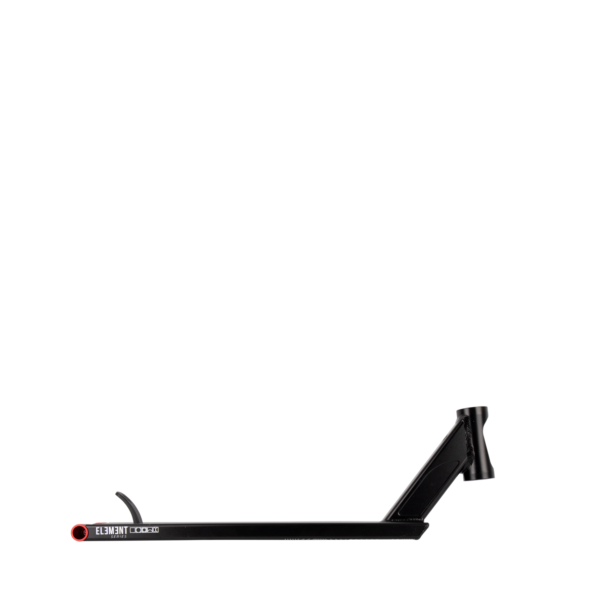 Drone Element Scooter Deck - All Black/Red Pegs 22" x 5.5"