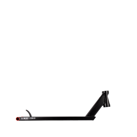 Drone Element Scooter Deck - All Black/Red Pegs 22" x 5.5"