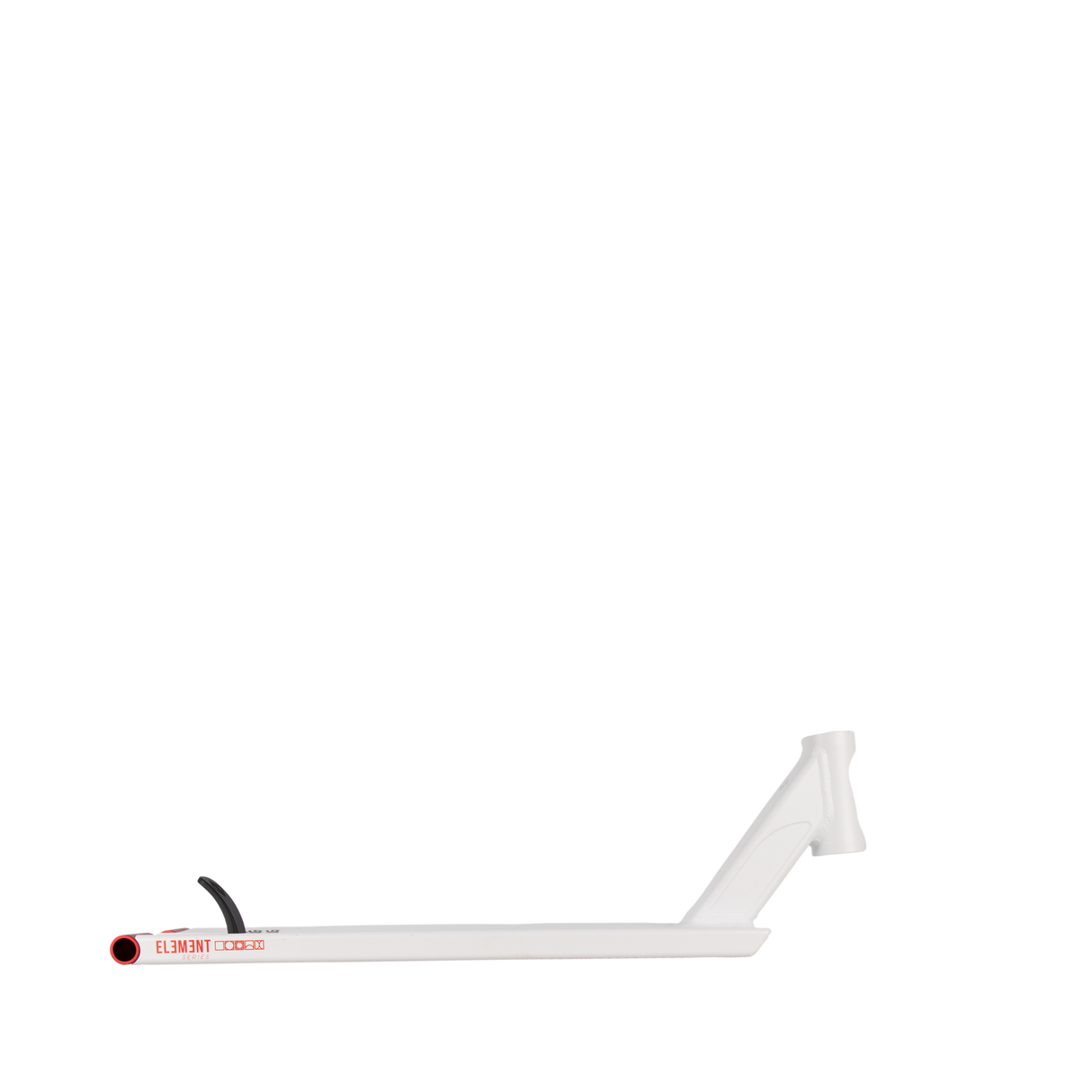 Drone Element Scooter Deck - All White/Red Pegs 21" x 5.5"