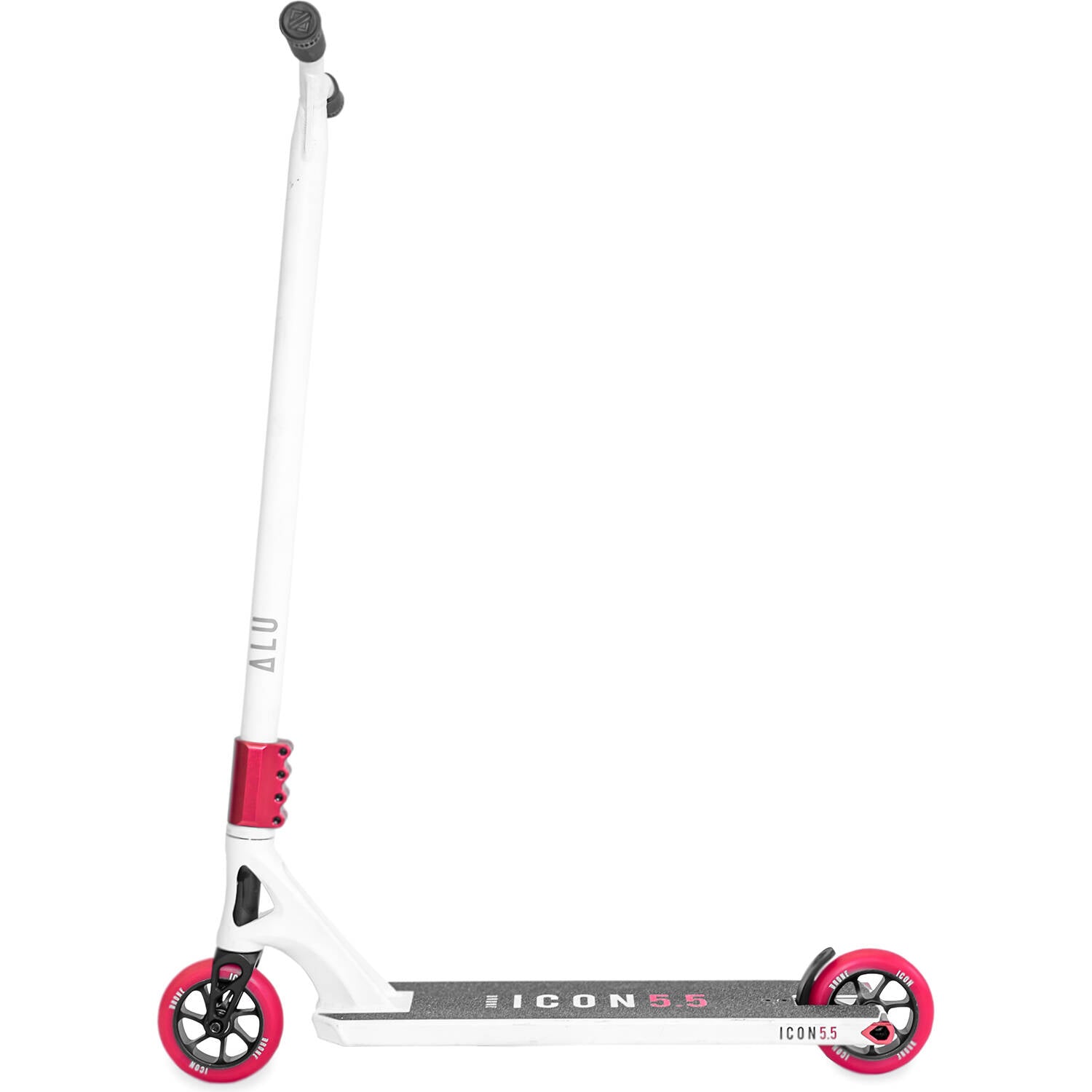 Drone Icon 5.5" Street Stunt Scooter - White/Red