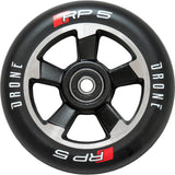Drone RP5 Scooter Wheel 110mm - Black Core/Black PU