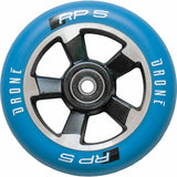 Drone RP5 Scooter Wheel 110mm - Black Core/Pastel Blue PU