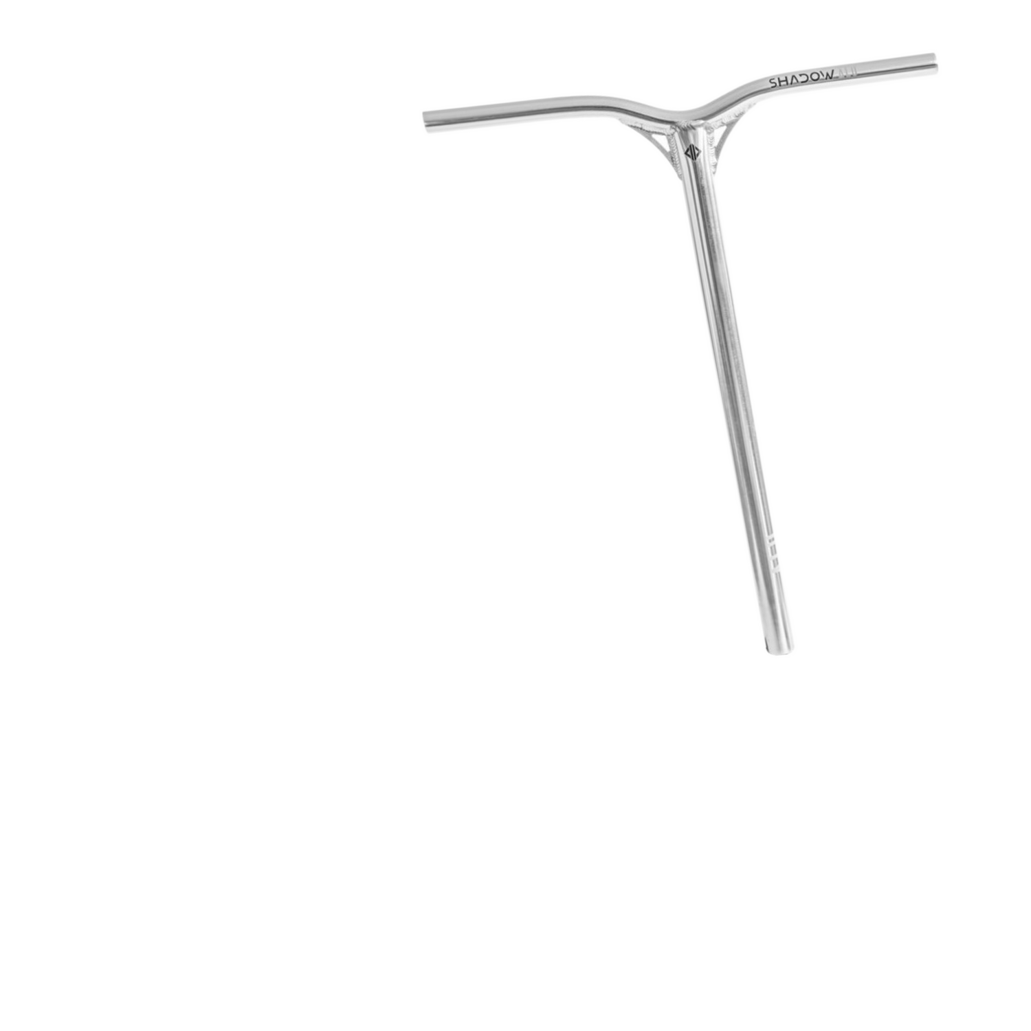 Drone Shadow II ICS/IHC Alu Scooter Handle Bars - Polished 650mm