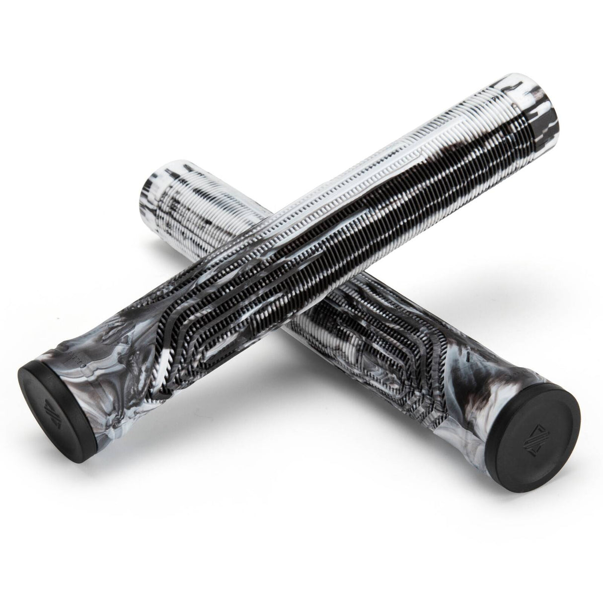 Drone Acolyte Scooter Grips - Black/White Marble