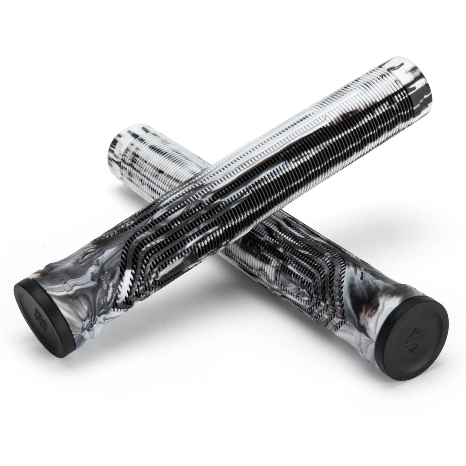 Drone Acolyte Scooter Grips - Black/White Marble