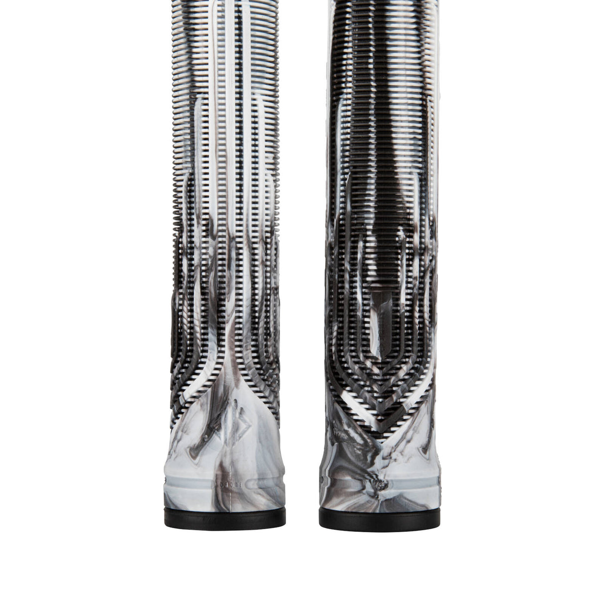 Drone Acolyte Scooter Grips - Black/White Marble