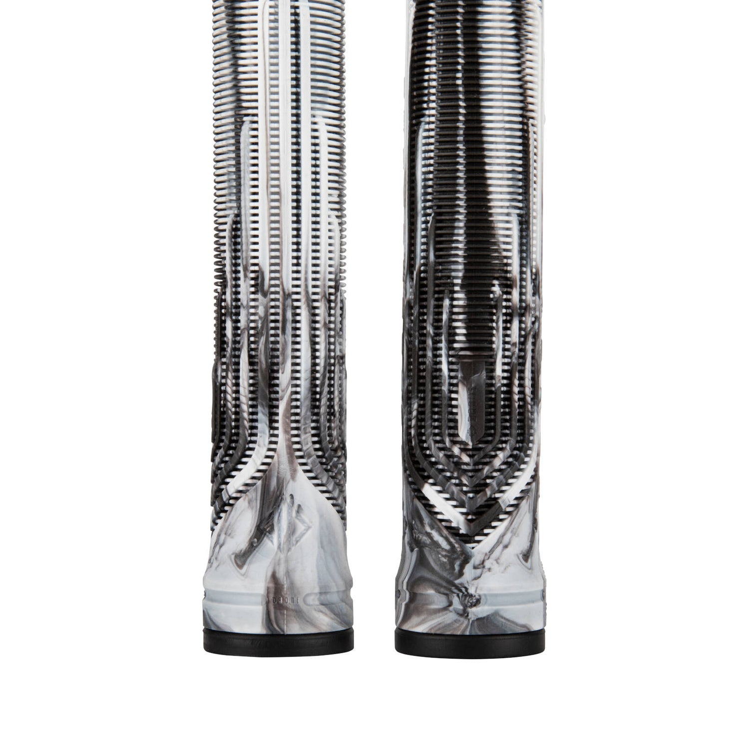 Drone Acolyte Scooter Grips - Black/White Marble