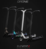 Drone Element 2 Feather-Light Stunt Scooter - Black
