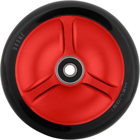 Drone Helios 1 Hollow-Spoked Feather-Light 110mm Scooter Wheel - Red