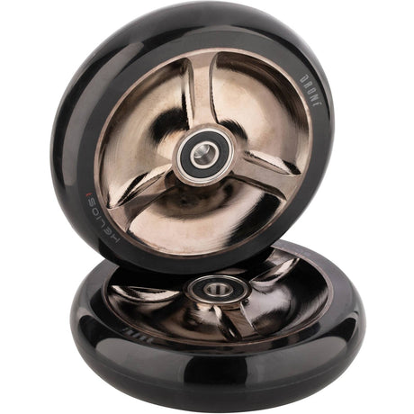 Drone Helios 1 Hollow-Spoked Feather-Light 110mm Scooter Wheel - Smoked Chrome