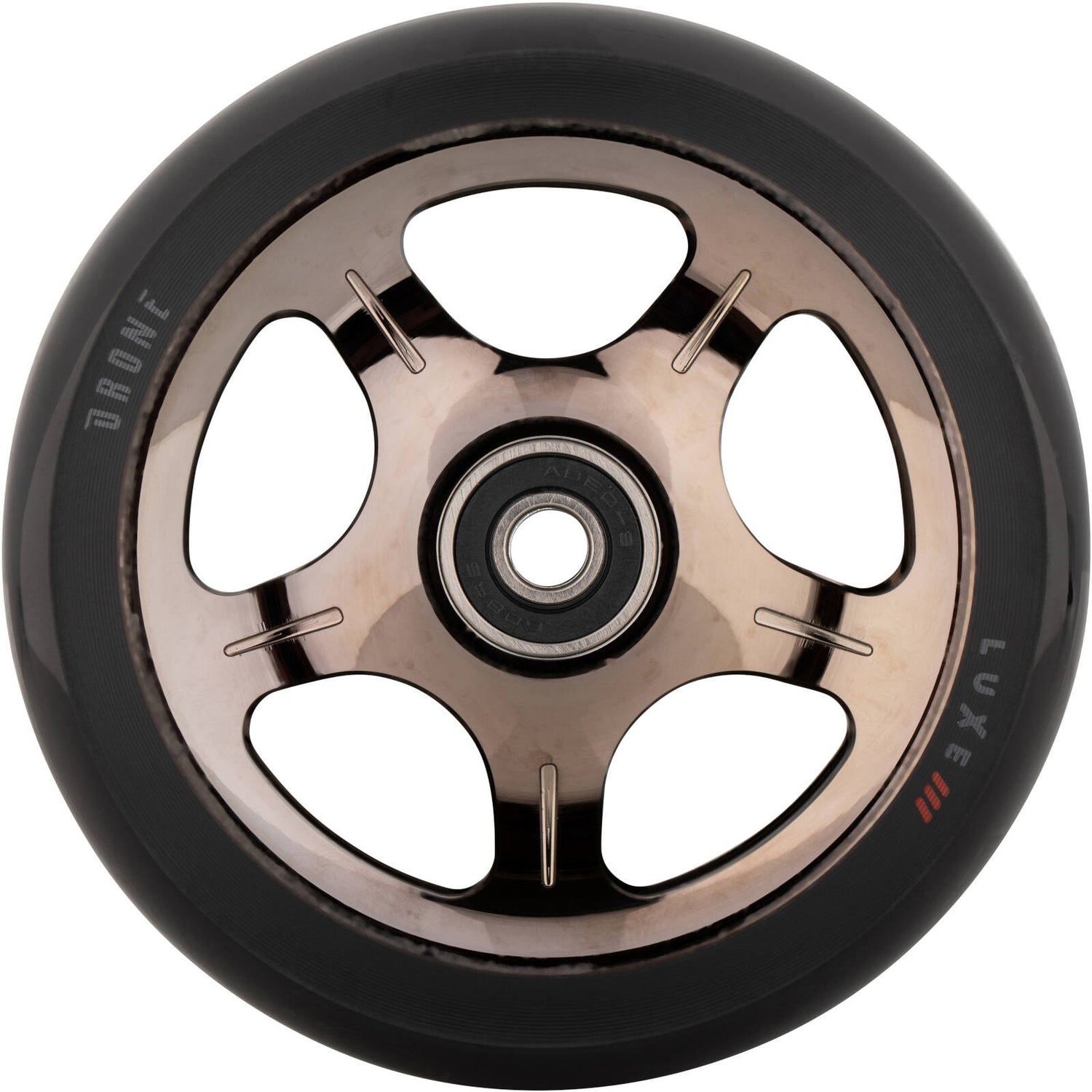Drone Luxe 3 Dual-Core Feather-Light 110mm Scooter Wheel - Smoked Chrome