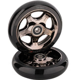Drone Luxe 3 Dual-Core Feather-Light 110mm Scooter Wheel - Smoked Chrome