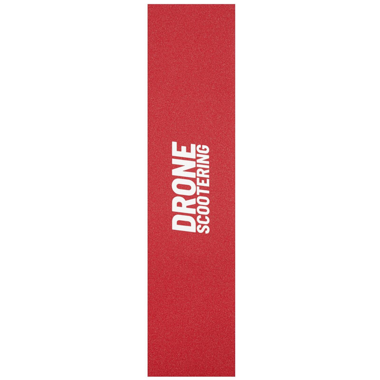 Drone Scootering Logo Scooter Grip Tape - Red 23" x 6"