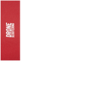 Drone Scootering Logo Scooter Grip Tape - Red 23" x 6"