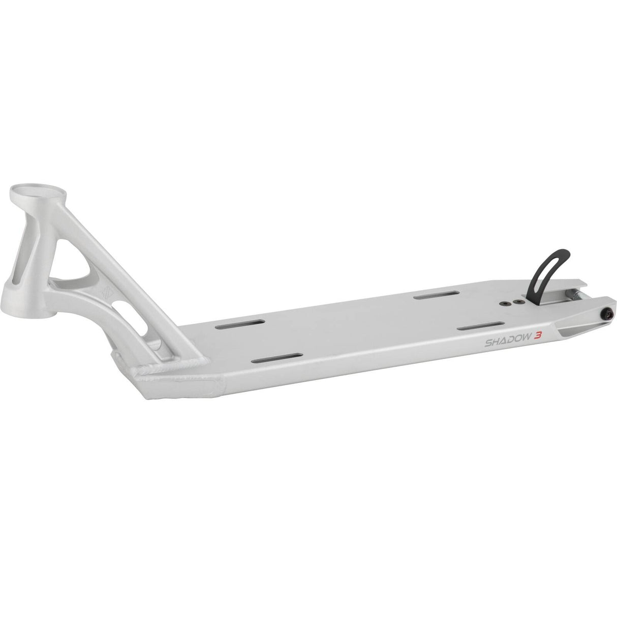 Drone Shadow 3 Feather-Light Scooter Deck - Silver 19.2" x 4.9"