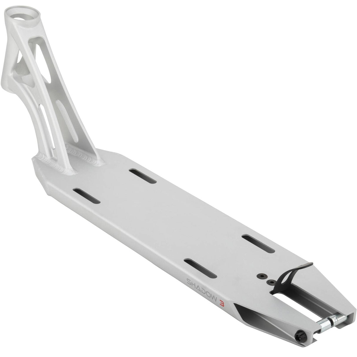 Drone Shadow 3 Feather-Light Scooter Deck - Silver 18" x 4.9"