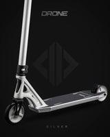 Drone Shadow 3 Feather-Light Stunt Scooter - Silver Anodised