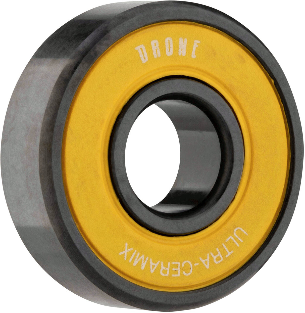 Drone Ultra-Ceramix ABEC 9 Scooter Bearings - Yellow (4 Pack)