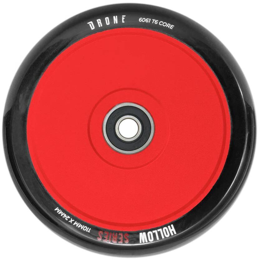 Drone Hollow Series 110mm Scooter Wheel - Red