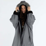 Dryrobe Alpine Adults Advance Long Sleeve Changing Robe - Charcoal