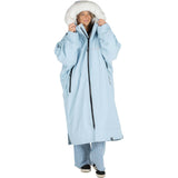 Dryrobe Alpine Adults Advance Long Sleeve Changing Robe - Ice Blue