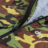 Dryrobe Advance Long Sleeve V3 Changing Robe - Camoflage/Grey