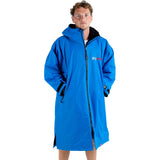 Dryrobe Advance Long Sleeve V3 Changing Robe - Cobalt Blue/Black