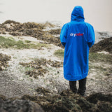 Dryrobe Advance Long Sleeve V3 Changing Robe - Cobalt Blue/Black