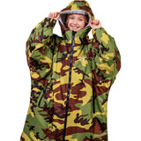 Dryrobe Advance Kids Long Sleeve V3 Changing Robe - Camoflage/Grey