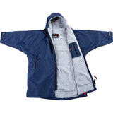 Dryrobe Advance Kids Long  Sleeve V3 Changing Robe - Navy Blue/Grey