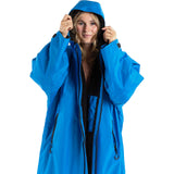 Dryrobe Advance Long Sleeve Changing Robe - Cobalt Blue/Black