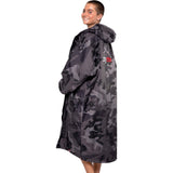Dryrobe Advance Long Sleeve Changing Robe - Camo/Black