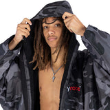 Dryrobe Advance Long Sleeve Changing Robe - Camo/Black
