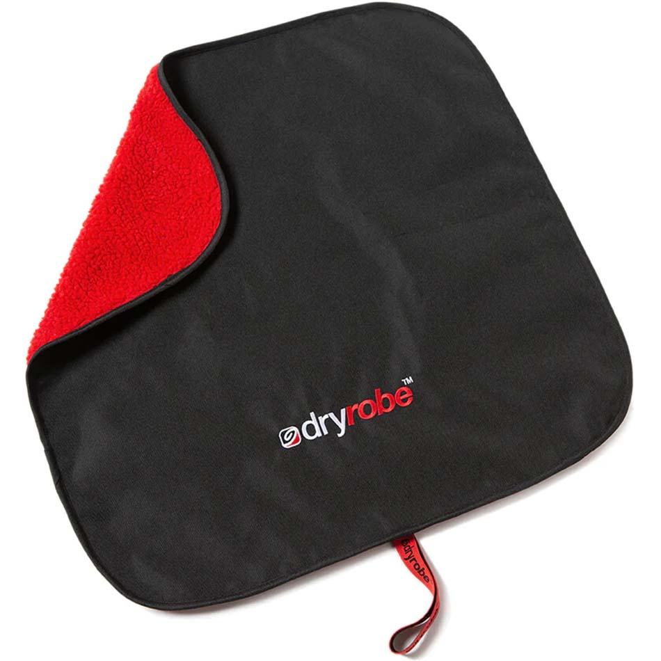 Dryrobe Changing Mat - Black/Red