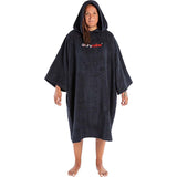 Dryrobe Organic Cotton Towel Changing Robe - Black