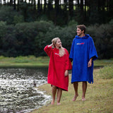 Dryrobe Organic Cotton Towel Changing Robe - Red