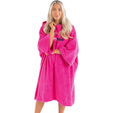 Dryrobe Organic Cotton Towel Changing Robe - Pink