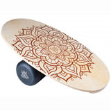D-Street Mandala Original Balance Board - Natural 30''