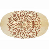 D-Street Mandala Original Balance Board - Natural 30''