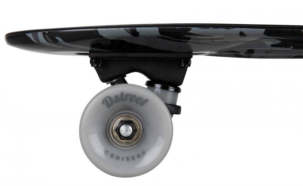 D-Street Polyprop Complete Cruiser - Black Camo 23''