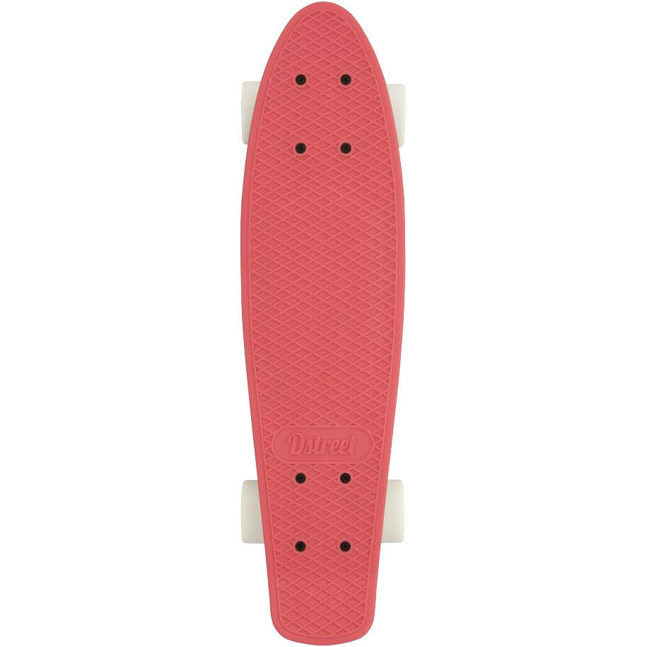 D-Street Polyprop Complete Cruiser - Soft Pink 23''