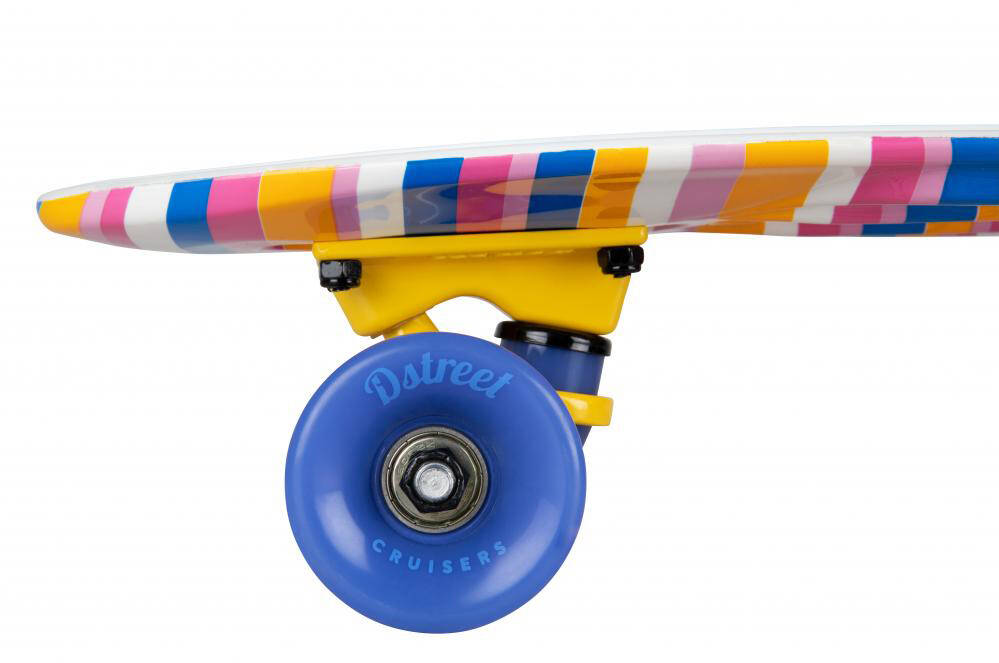 D-Street Polyprop Complete Cruiser - Stripes 23''